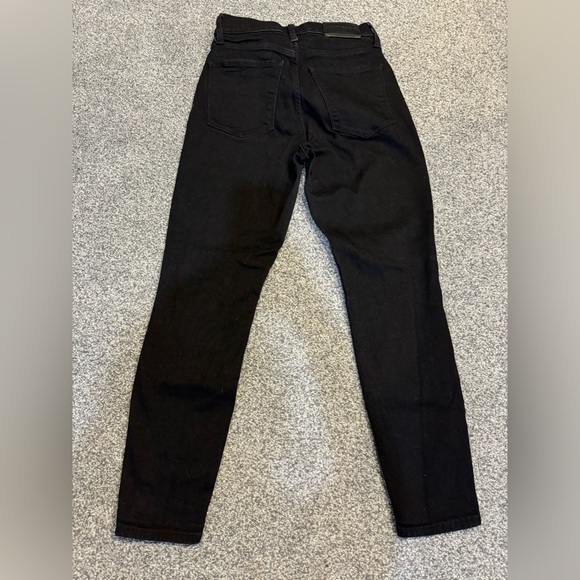 Lucky High Rise Skinny Jeans - 6/28 Ankle - Brigitte - Black - Picture 2 of 3